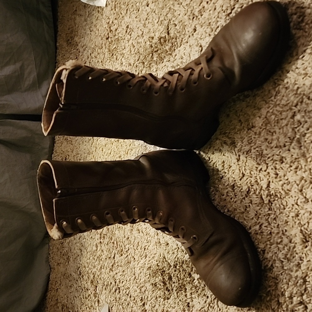Zipper combat boots - Picture 4 of 5